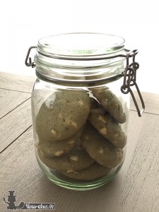 Cookies matcha chocolat blanc